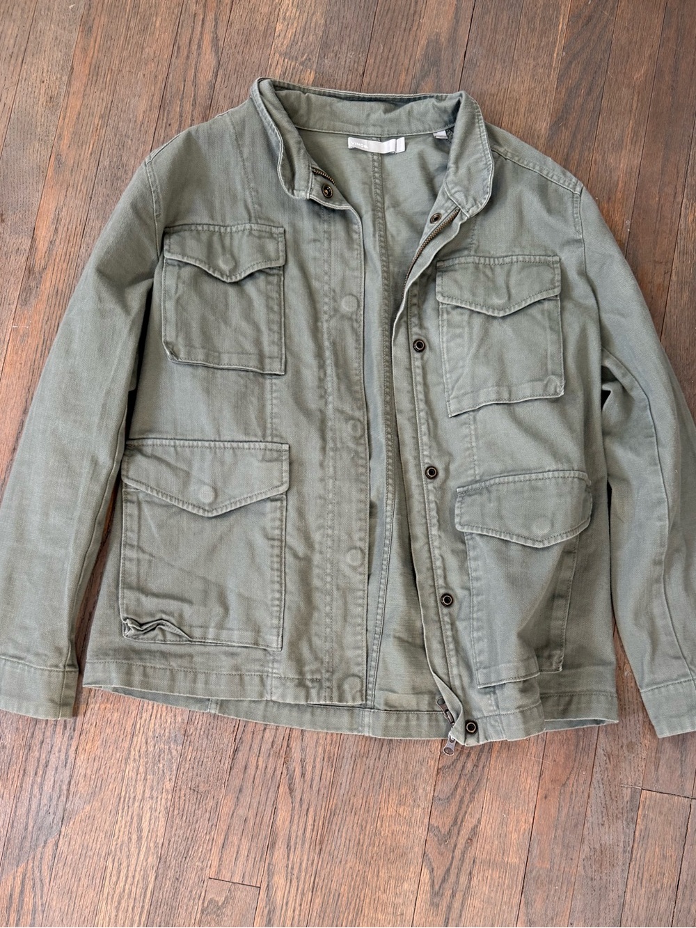 Vince Olive Green Utility Jacket